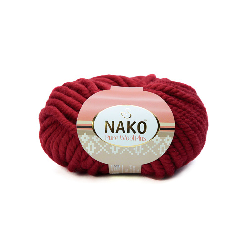 Купить пряжу NAKO PURE WOOL PLUS цвет 1175 производства фабрики NAKO
