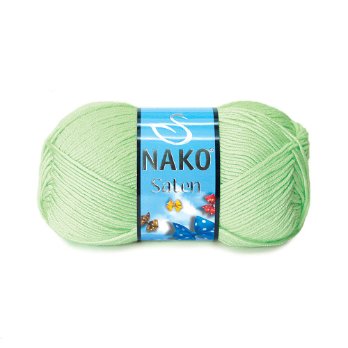 Купить пряжу NAKO SATEN 50 GR цвет 10154 производства фабрики NAKO