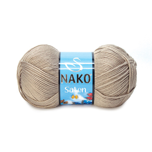 Купить пряжу NAKO SATEN 50 GR цвет 1199 производства фабрики NAKO