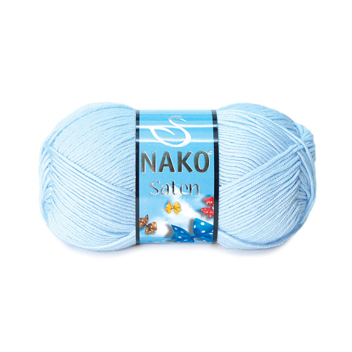 Купить пряжу NAKO SATEN 50 GR цвет 1820 производства фабрики NAKO