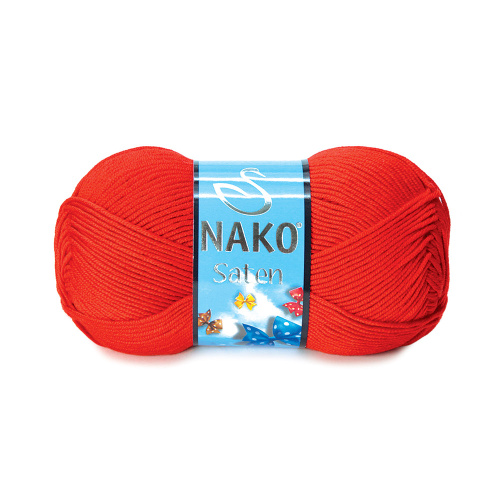 Купить пряжу NAKO SATEN 50 GR цвет 207 производства фабрики NAKO