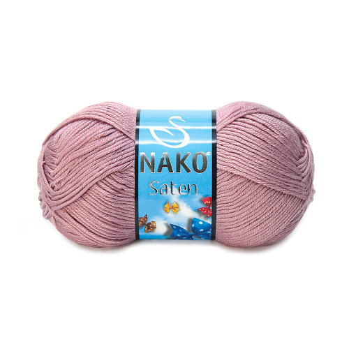 Купить пряжу NAKO SATEN 50 GR цвет 2478 производства фабрики NAKO