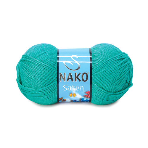 Купить пряжу NAKO SATEN 50 GR цвет 4240 производства фабрики NAKO