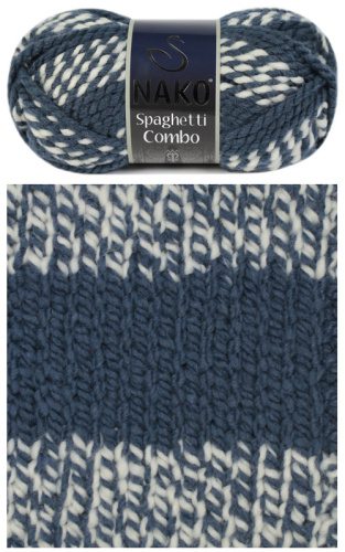 Купить пряжу NAKO SPAGHETTI combo цвет 20251 производства фабрики NAKO