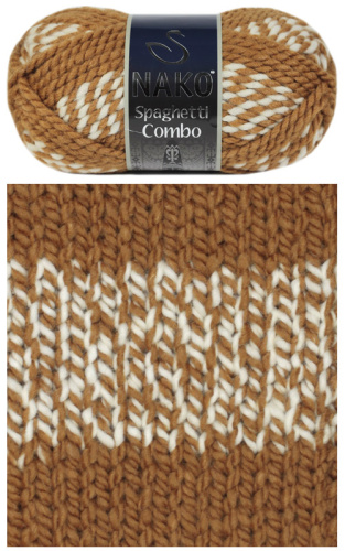 Купить пряжу NAKO SPAGHETTI combo цвет 20253 производства фабрики NAKO