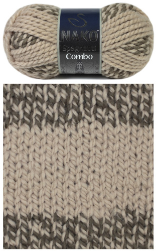 Купить пряжу NAKO SPAGHETTI combo цвет 20254 производства фабрики NAKO