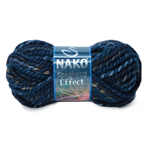 Купить пряжу NAKO SPAGHETTI EFFECT цвет 75713 производства фабрики NAKO