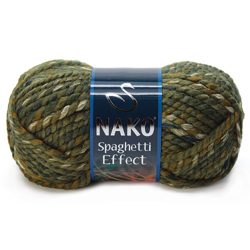 Купить пряжу NAKO SPAGHETTI EFFECT цвет 7796 производства фабрики NAKO