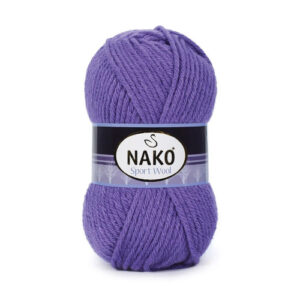 Купить пряжу NAKO SPORT WOOL цвет 10287 производства фабрики NAKO