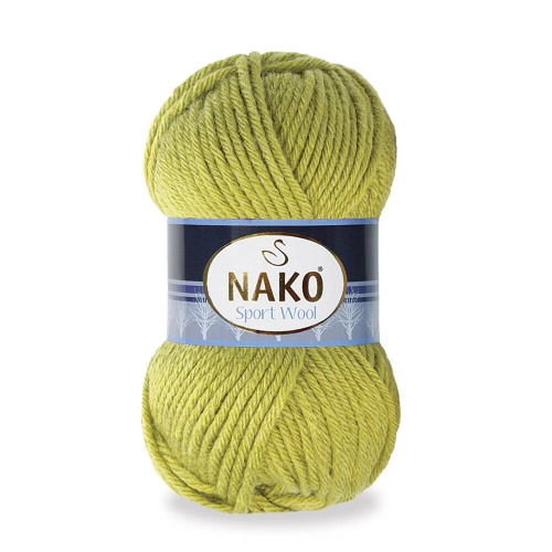 Купить пряжу NAKO SPORT WOOL цвет 10316 производства фабрики NAKO