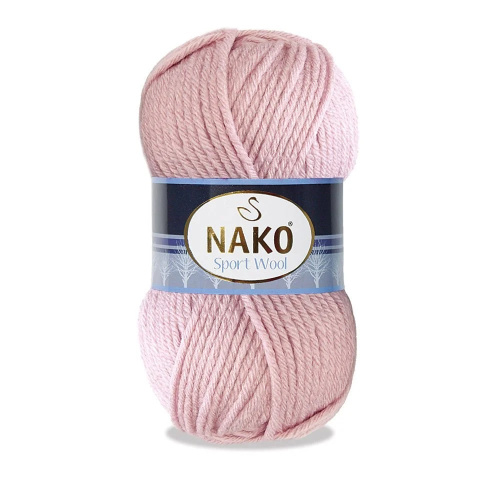 Купить пряжу NAKO SPORT WOOL цвет 10639 производства фабрики NAKO