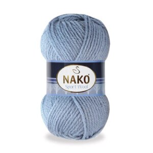 Купить пряжу NAKO SPORT WOOL цвет 11223 производства фабрики NAKO