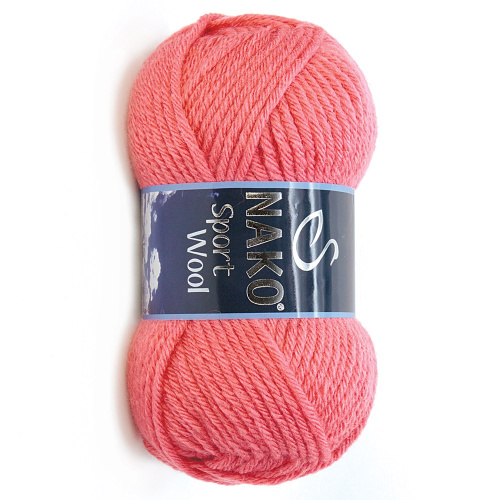 Купить пряжу NAKO SPORT WOOL цвет 11224 производства фабрики NAKO