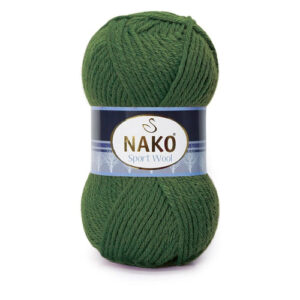 Купить пряжу NAKO SPORT WOOL цвет 11946 производства фабрики NAKO