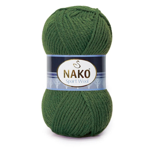 Купить пряжу NAKO SPORT WOOL цвет 11946 производства фабрики NAKO