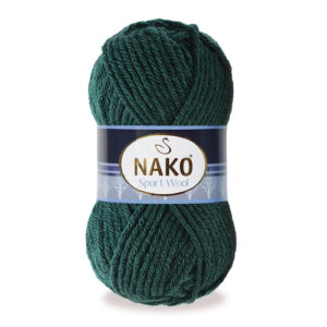 Купить пряжу NAKO SPORT WOOL цвет 1873 производства фабрики NAKO