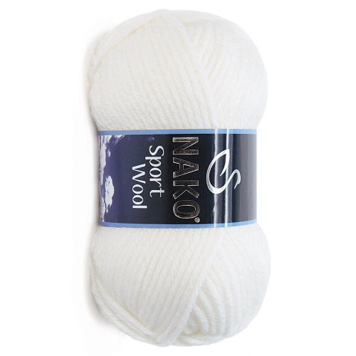 Купить пряжу NAKO SPORT WOOL цвет 208 производства фабрики NAKO