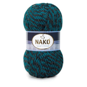 Купить пряжу NAKO SPORT WOOL цвет 21341 производства фабрики NAKO