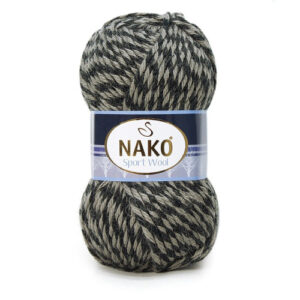 Купить пряжу NAKO SPORT WOOL цвет 21342 производства фабрики NAKO