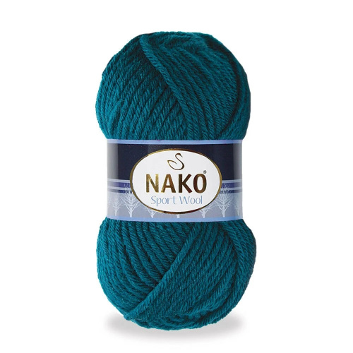 Купить пряжу NAKO SPORT WOOL цвет 2273 производства фабрики NAKO