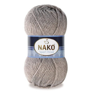 Купить пряжу NAKO SPORT WOOL цвет 23294 производства фабрики NAKO