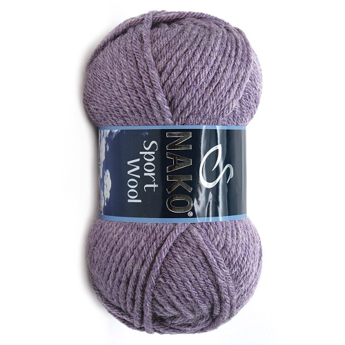 Купить пряжу NAKO SPORT WOOL цвет 23331 производства фабрики NAKO