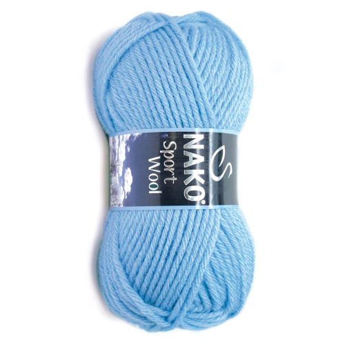 Купить пряжу NAKO SPORT WOOL цвет 271 производства фабрики NAKO