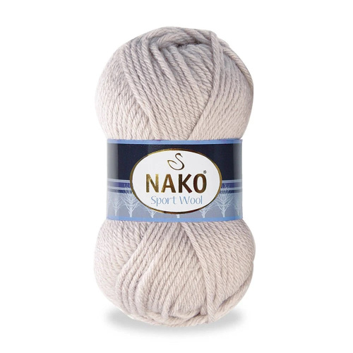 Купить пряжу NAKO SPORT WOOL цвет 3079 производства фабрики NAKO