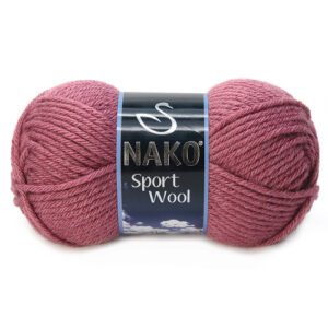 Купить пряжу NAKO SPORT WOOL цвет 327 производства фабрики NAKO