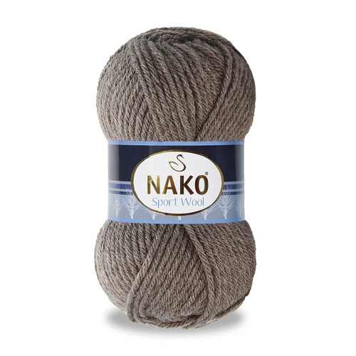 Купить пряжу NAKO SPORT WOOL цвет 5667 производства фабрики NAKO