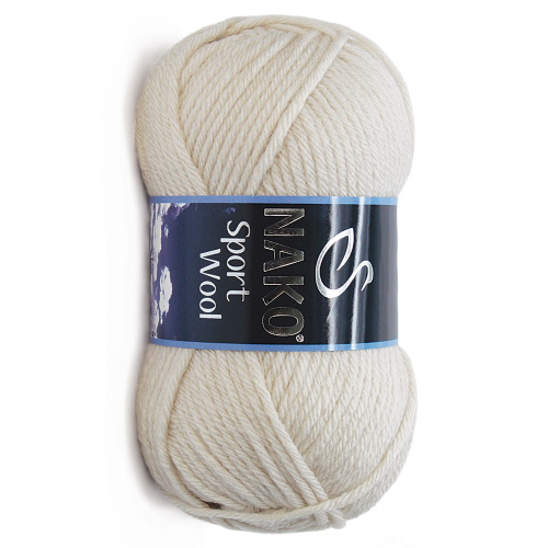 Купить пряжу NAKO SPORT WOOL цвет 6383 производства фабрики NAKO
