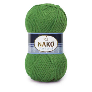 Купить пряжу NAKO SPORT WOOL цвет 6574 производства фабрики NAKO