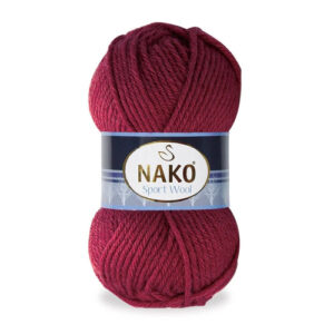 Купить пряжу NAKO SPORT WOOL цвет 6592 производства фабрики NAKO