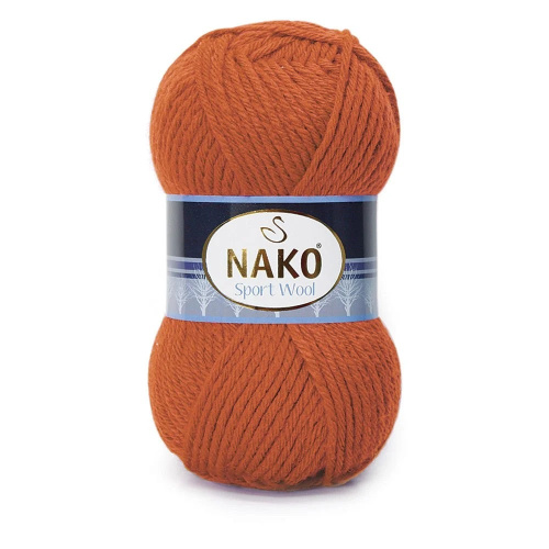 Купить пряжу NAKO SPORT WOOL цвет 6963 производства фабрики NAKO