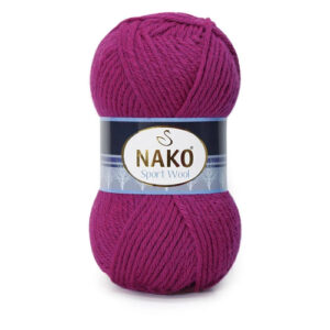 Купить пряжу NAKO SPORT WOOL цвет 6964 производства фабрики NAKO