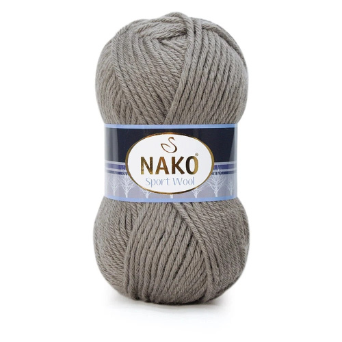 Купить пряжу NAKO SPORT WOOL цвет 922 производства фабрики NAKO