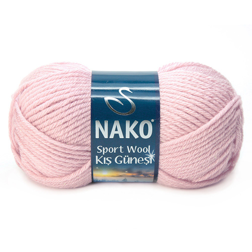 Купить пряжу NAKO SPORT WOOL KIS GUNESI цвет 10639SE производства фабрики NAKO