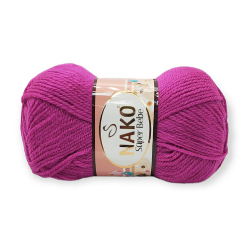 Купить пряжу NAKO SUPER BEBE цвет 10888 производства фабрики NAKO