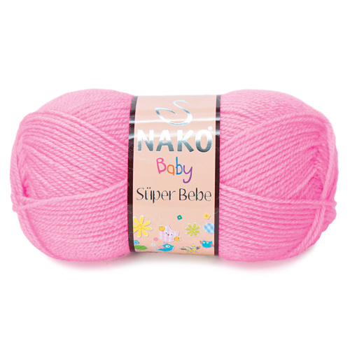 Купить пряжу NAKO SUPER BEBE цвет 11158 производства фабрики NAKO