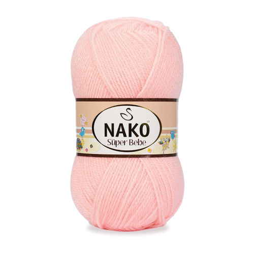 Купить пряжу NAKO SUPER BEBE цвет 11935 производства фабрики NAKO