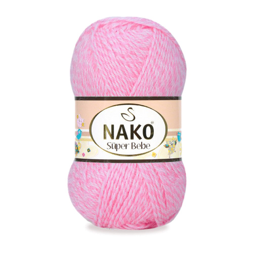 Купить пряжу NAKO SUPER BEBE цвет 21290 производства фабрики NAKO