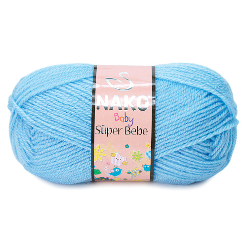 Купить пряжу NAKO SUPER BEBE цвет 214 производства фабрики NAKO