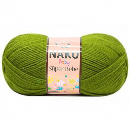 Купить пряжу NAKO SUPER BEBE цвет 3330 производства фабрики NAKO