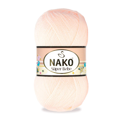 Купить пряжу NAKO SUPER BEBE цвет 99054 производства фабрики NAKO