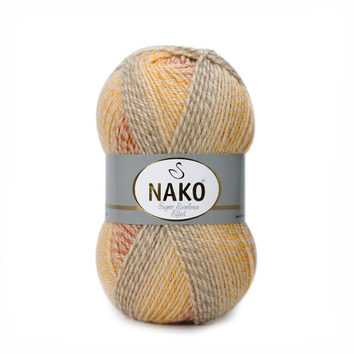 Купить пряжу NAKO SUPER EXCELLENCE EFFECT цвет 70448 производства фабрики NAKO