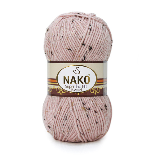 Купить пряжу NAKO SUPER INCI HIT TWEED цвет 10569 производства фабрики NAKO