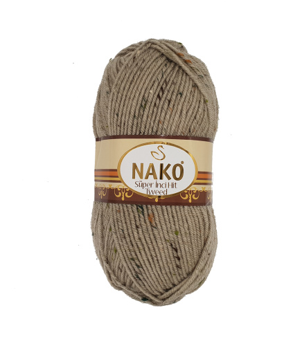 Купить пряжу NAKO SUPER INCI HIT TWEED цвет 1199 производства фабрики NAKO