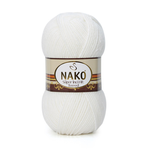 Купить пряжу NAKO SUPER INCI HIT TWEED цвет 208 производства фабрики NAKO