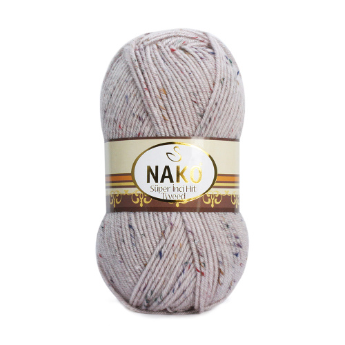 Купить пряжу NAKO SUPER INCI HIT TWEED цвет 318 производства фабрики NAKO