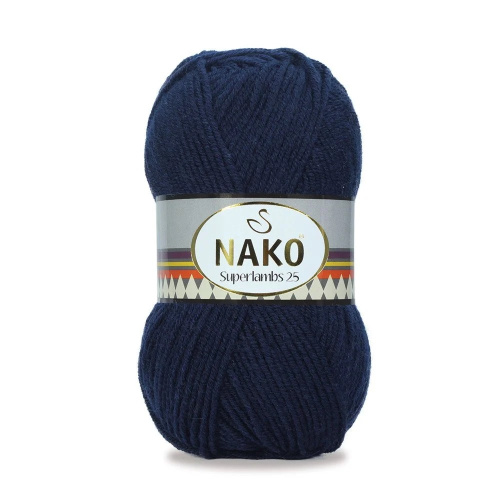 Купить пряжу NAKO SUPERLAMBS 25 цвет 3088 производства фабрики NAKO